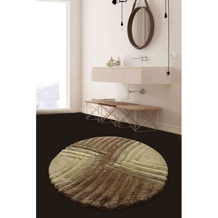 Ivy Bronx Agrippina Circle Bath Mat Wayfair.co.uk